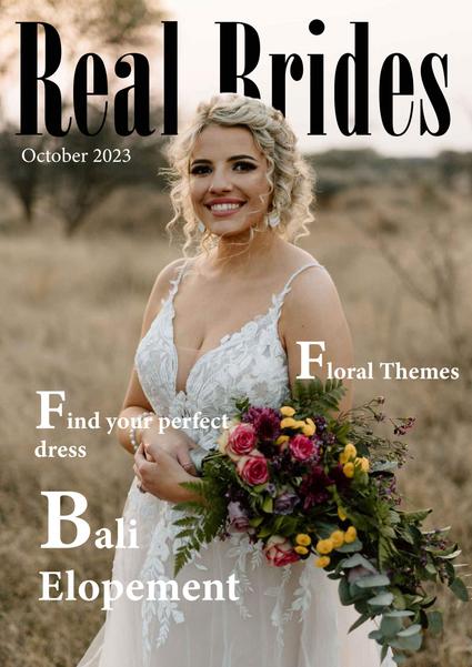 Real Brides Magazine - October 2023 Issue